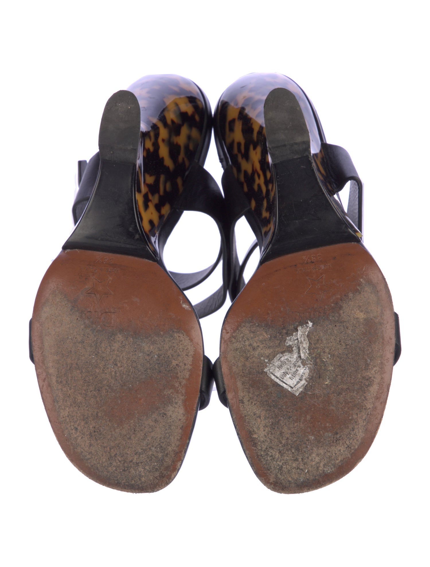 Christian Dior Leather Sandals